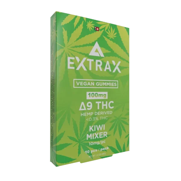 delta extrax d9 gummies guavaberry fruit 100mg