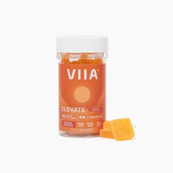 viia mango paradise elevate thc+cbg gummies 10mg