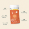 viia elevate focus d9+cbg gummies mango paradise 10mg