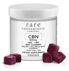 rare cannabinoid co. cbd+cbn gummies sleep 900mg