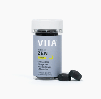 viia zen snooze berry cbn+cbd gummies 3000mg