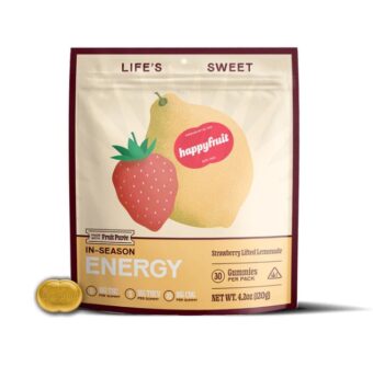 happy fruit d9+thcv live rosin gummies ocean breeze 250mg