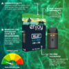 enjoy hemp cbd+cbg disposable for relief blue dream 3ml