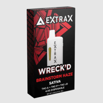 delta extrax thca+d9thcp+thcjd brainstorm haze 4.5g