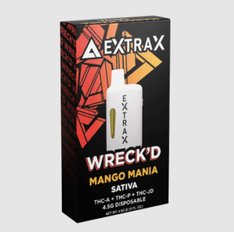 delta extrax thca+d9thcp+thcjd mango mania 4.5g