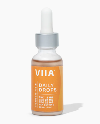 viia cbd+cbg microdose daily drops 3060mg