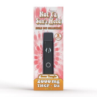 not ya son's weed thcp disposable sour tangie 2g