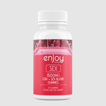 enjoy hemp cbd+maca root+schisandra+damiana+muira puama sex gummies 1500mg