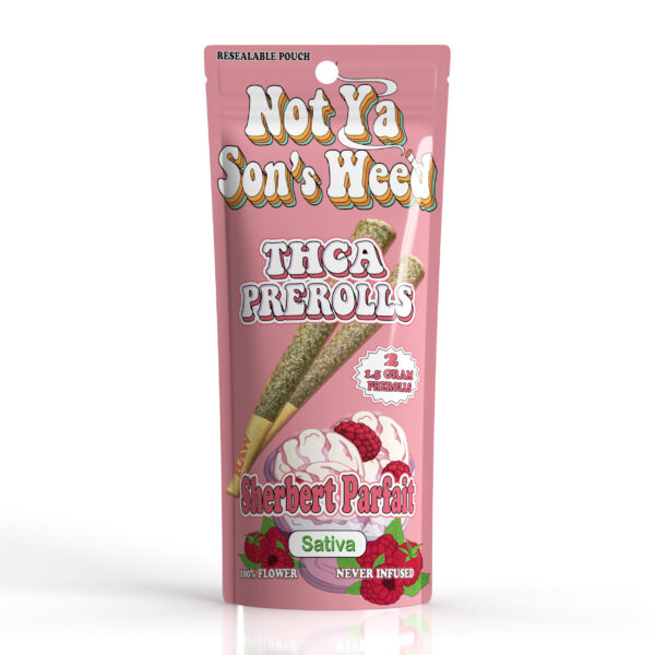 not ya son's weed thca pre rolls blueberry cobbler 2 pack (copy)