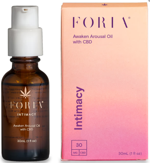 foria intimacy awaken arousal oil with cbd 30mg