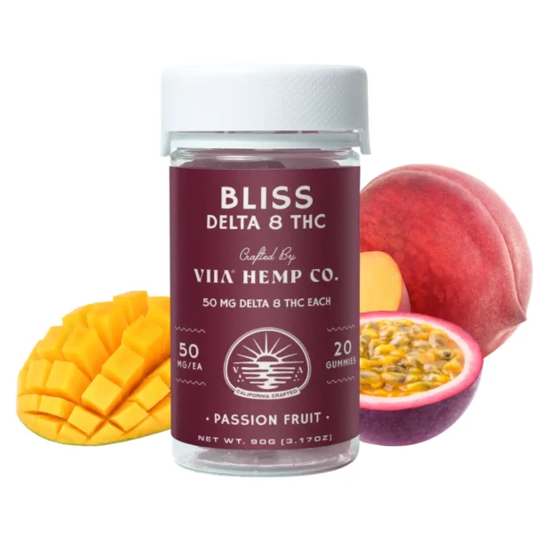 viia d8 bliss passionfruit 50mg