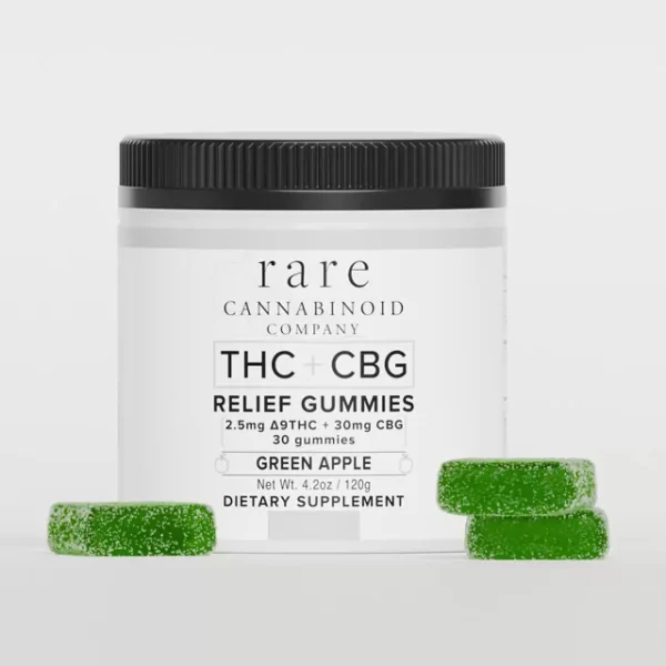 rare cannabinoid co. cbg gummies relief 900mg (copy)