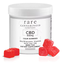 rare cannabinoid co. cbd gummies calm 900mg