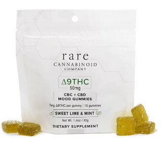 rare cannabinoid co. d9+cbc mood gummies 150mg (copy)