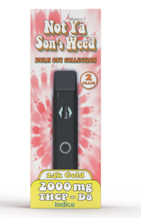 not ya son's weed thcp dispo green crack 2g (copy)