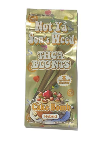 not ya son's weed thca blunts banana pancake 1.5g 2 pack