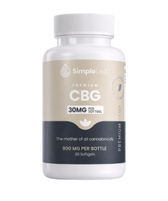 simple leaf cbg capsules 900mg