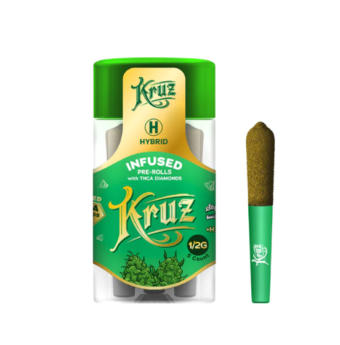 kruz thca liquid diamond pre rolls skywalker og 0.5g 5ct