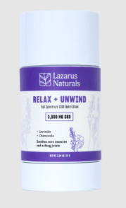 lazarus naturals cbd relief+recovery muscle gel 2000mg (copy)