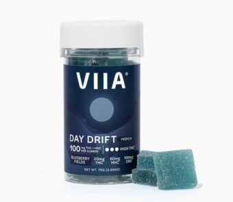 viia blueberry fields day drift thc+cbd 100mg