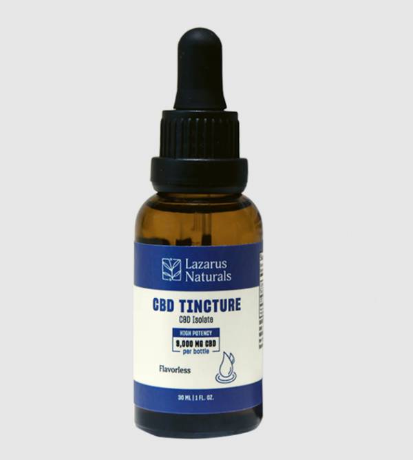 lazarus naturals strawberry hibiscus cbd tincture 9000mg