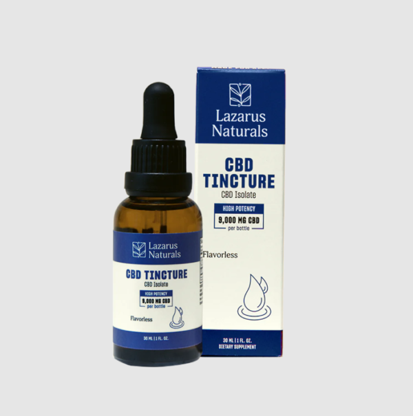 lazarus naturals strawberry hibiscus cbd tincture 9000mg