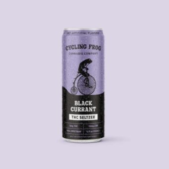 cycling frog black currant thc+cbd seltzer 5mg single