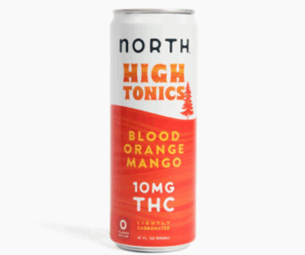 north canna co. high tonic blood orange mango 10mg single can