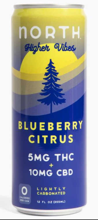 north canna co. higher vibes blackberry mango 15mg single can (copy)