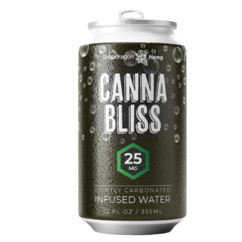 snapdragon cannabis co. canna bliss sparkling infused d9 water 25mg 4 pack (copy)