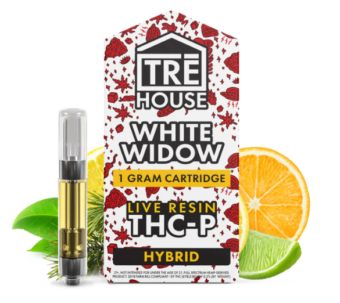 trēhouse live resin thcp cart – white widow 1g