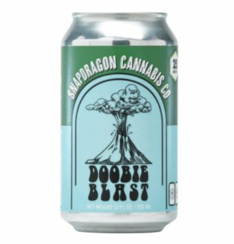 snapdragon cannabis co. d9+caffeine doobie blast single can