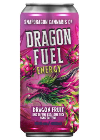 snapdragon cannabis co. doobie blast d9+caffeine single can (copy)