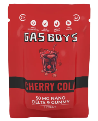 gas boys nano d9 single serve gummy blueberry lemonade 50mg (copy)