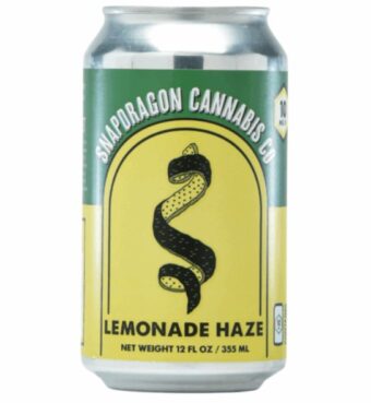 snapdragon cannabis co. d9 lemonade haze single can