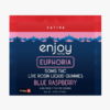 enjoy hemp d9 live rosin euphoria d9 liquid gummies blue raspberry 50mg