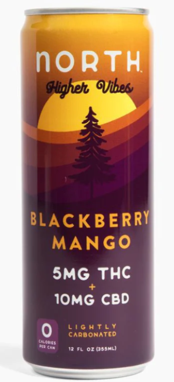 north canna co. higher vibes blackberry mango 15mg single can