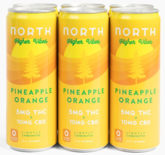 north canna co. higher vibes blueberry citrus 15mg single can (copy)