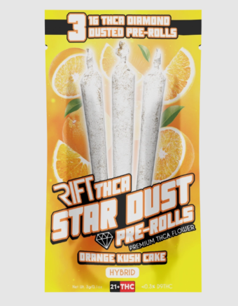 rift star dust thca pre rolls berries and cream 3g (copy)