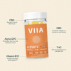 viia elevate focus d9+cbg gummies pacific peach 5mg