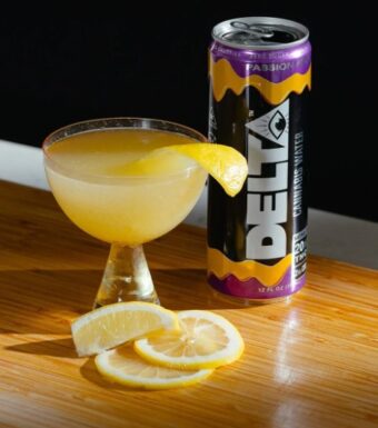 delta cannabis water passionfruit 25mg single can