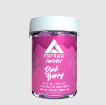 delta extrax thch+thcjd gummies kiwi watermelon 3500mg (copy)