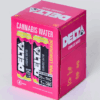 delta cannabis water pink lemonade 25mg 6 pack