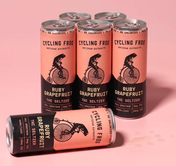 cycling frog d9+cbd seltzer black currant 6 pack (copy)