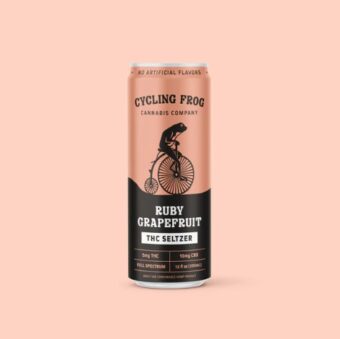 cycling frog ruby grapefruit thc+cbd seltzer 5mg single