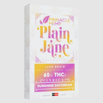 pinnacle plain jane live resin thca sunshine daydream 1g