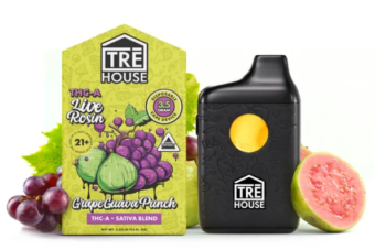 trēhouse live rosin thca vape pen texas peach cobbler 3.5g (copy)