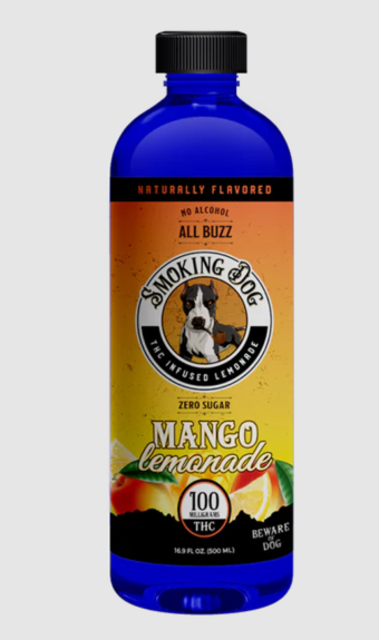 smoking dog thc lemonade blueberry 100mg (copy)