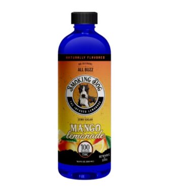 smoking dog thc lemonade mango 100mg