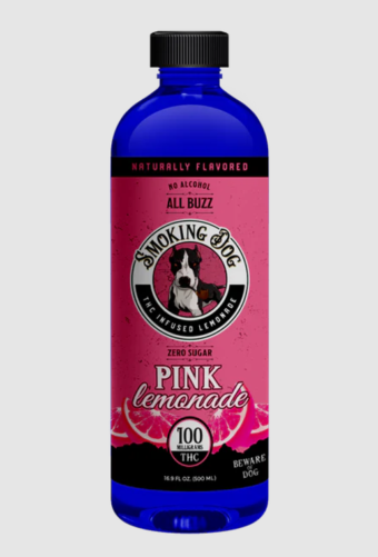 smoking dog thc lemonade mango 100mg (copy) (copy)